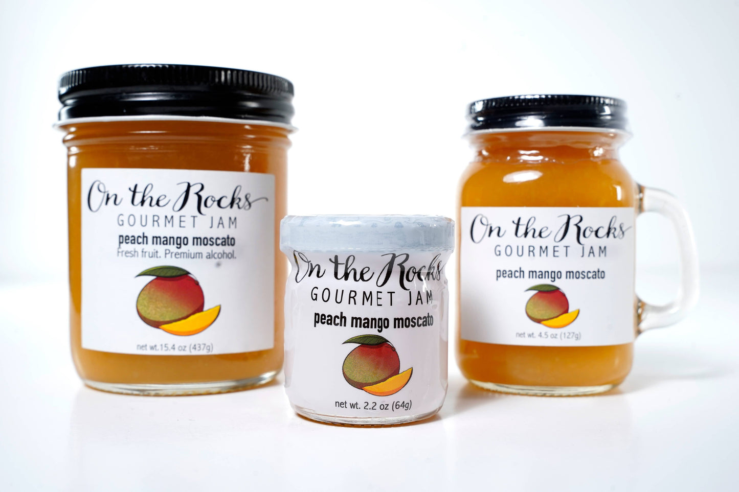 Peach Mango Moscato Jam