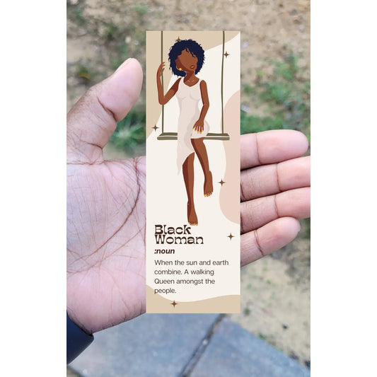 Definition of a Black Woman Bookmark