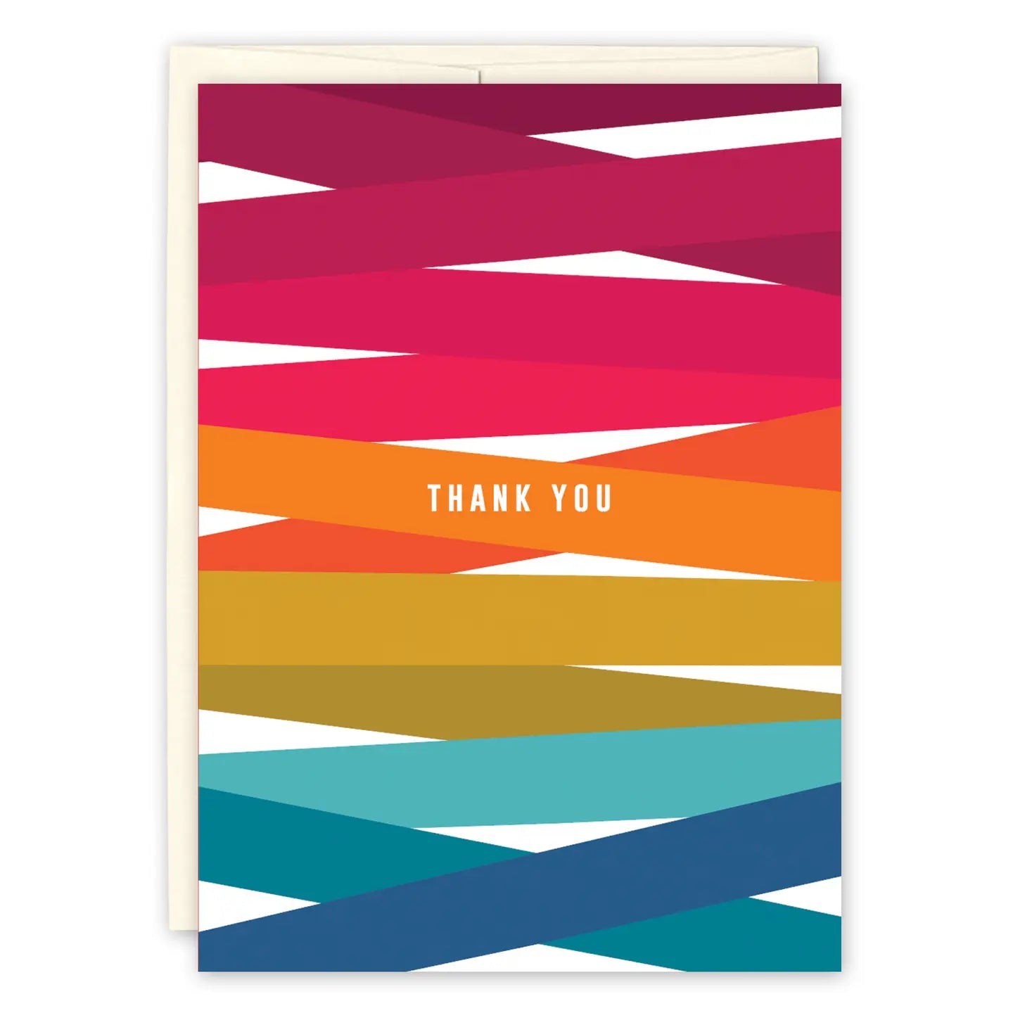 Colorful Thank You Card