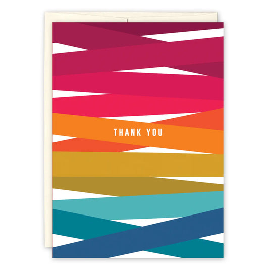 Colorful Thank You Card