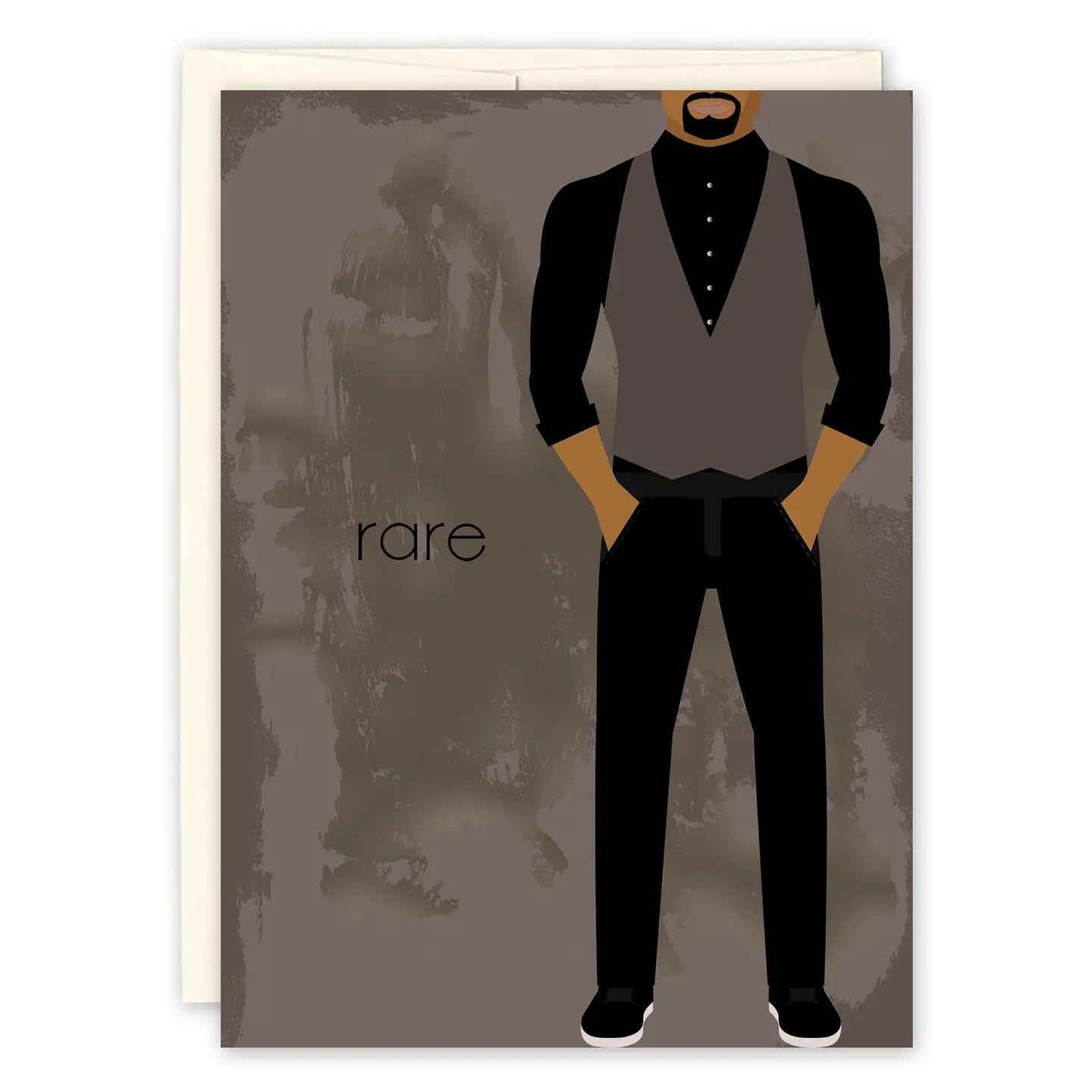 Rare Masculine Birthday Card