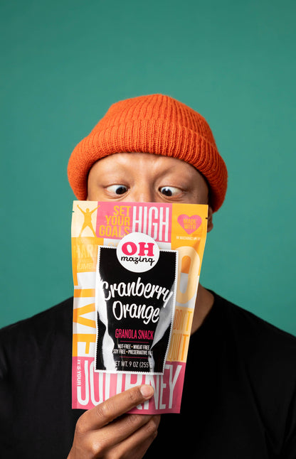 9oz Cranberry Orange Granola Snack, Nut-free