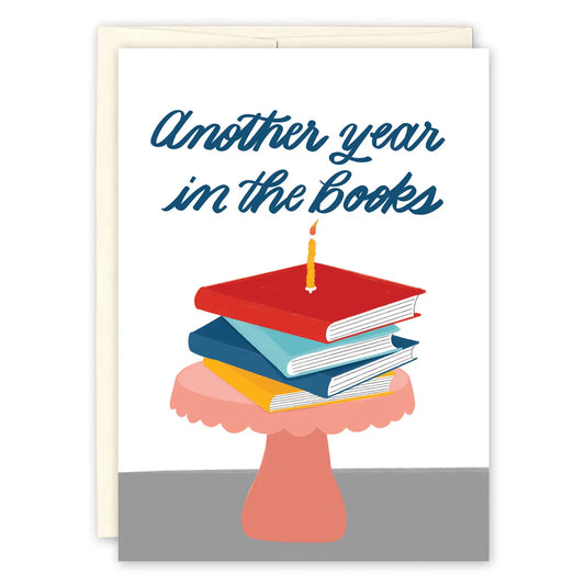 In the Books Birthday Card