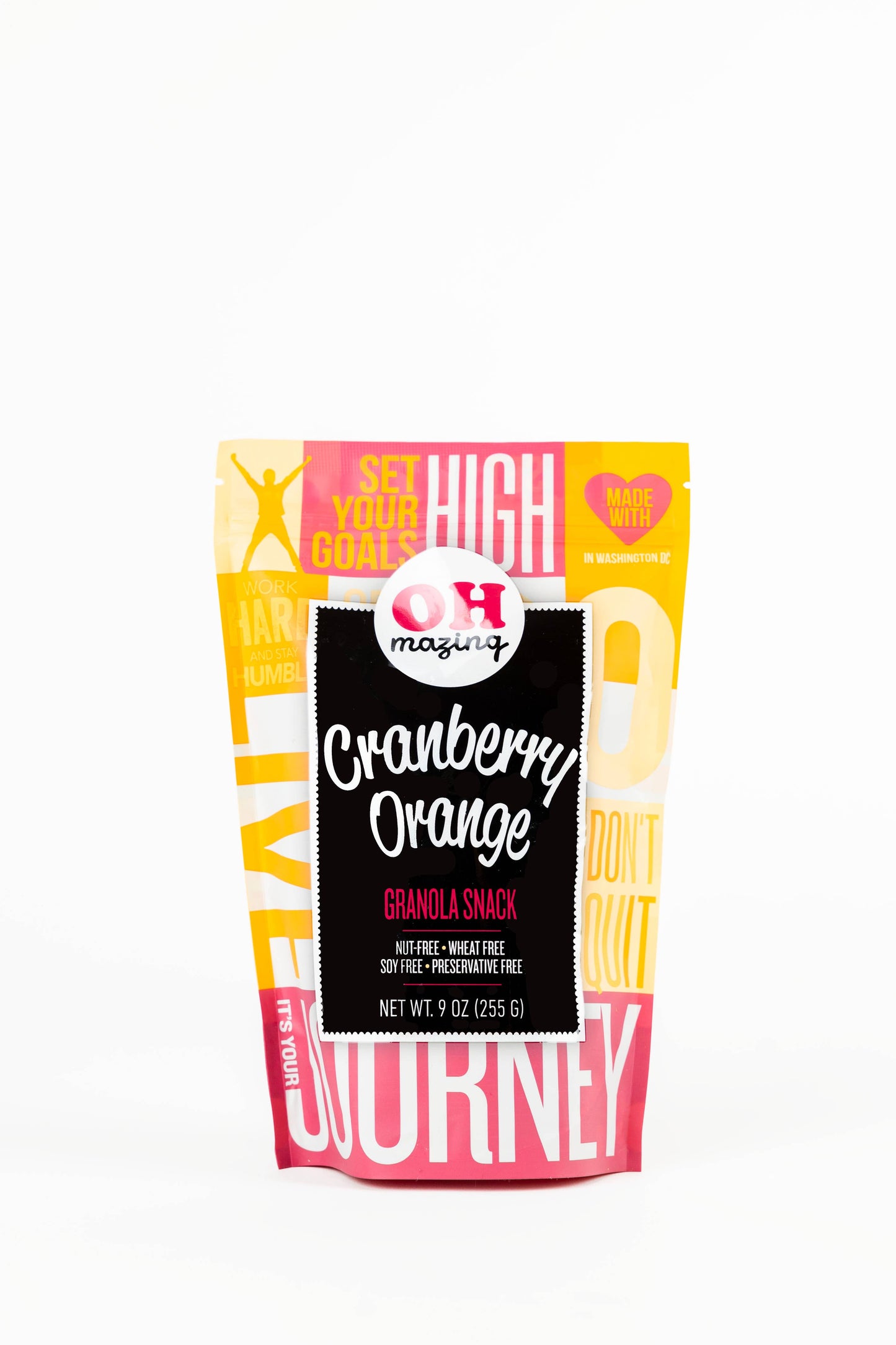 9oz Cranberry Orange Granola Snack, Nut-free