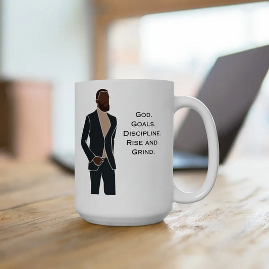 Black Man Coffee Mug
